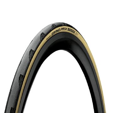 Picture of CONTINENTAL GRAND PRIX 5000 FOLDING TIRE - 25-622 - BLACK/CR